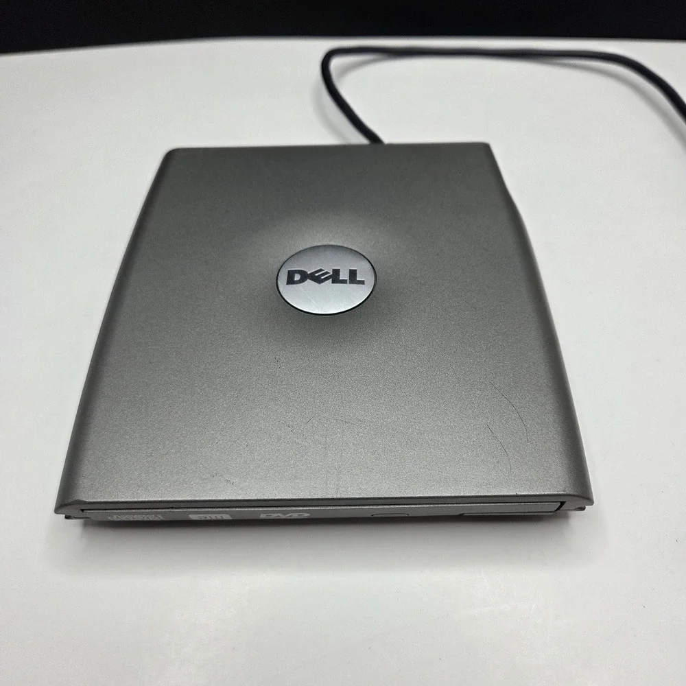 Dell External DVD CD-RW Drive D/Bay PD01S Latitude Precision Grey Vintage